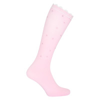 Sokken Imperial Riding Star Lace Roze poeder
