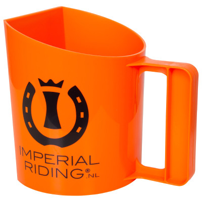 Schep met korrel 1,5 liter Imperial Riding Oranje