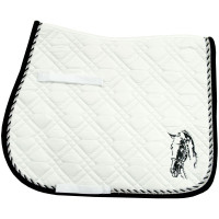 Zadeldoek Imperial Riding Pisa unisex Wit zwart