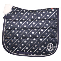 Tapis de selle Imperial Riding Bobby Star dressage Marine