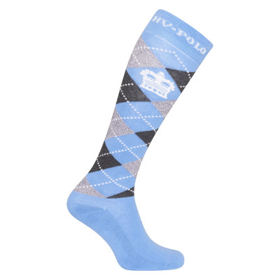 Chaussettes Argyle HV Polo AirBlue / Black