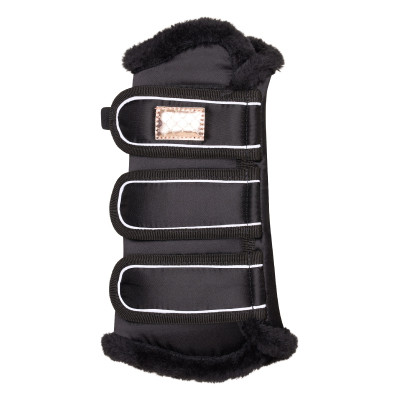 Dressuurbeenbeschermers HV Polo Wayomi Luxury Zwart