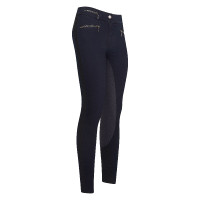Euro-Star Onyx denim rijbroek full grip Donkerblauwe denim