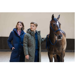 Lange jas Euro-Star Lavar Leger Groen