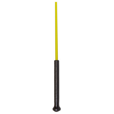 Nylon zweep Imperial Riding Economic rubberen handvat Neon citrusvruchten Geel