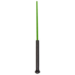 Nylon zweep Imperial Riding Economic rubberen handvat Groen neon