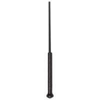 Nylon zweep Imperial Riding Economic rubberen handvat Zwart