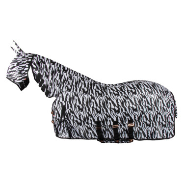 Vliegendeken Imperial Riding Carly Zwarte zebra