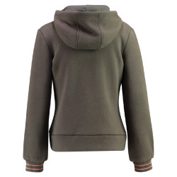 Hoodie Imperial Riding Belle Star kids Donker olijf Groen Hoodie Imperial Riding Belle Star kids Donker olijf Groen