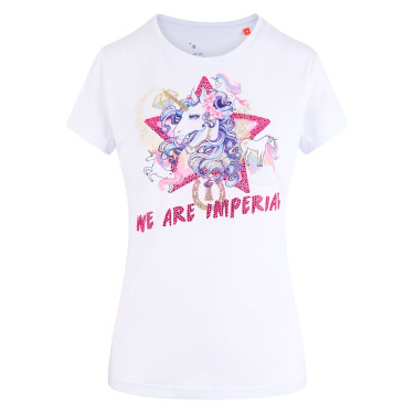 Grappig T-shirt Imperial Riding Happy Unicorn