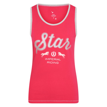 Top Imperial Riding Shimmer Glanzend roze