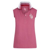 Mouwloze polo Imperial Riding Frenzie Paarsroze
