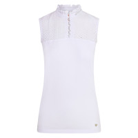 Mouwloze polo Imperial Riding Camee Wit