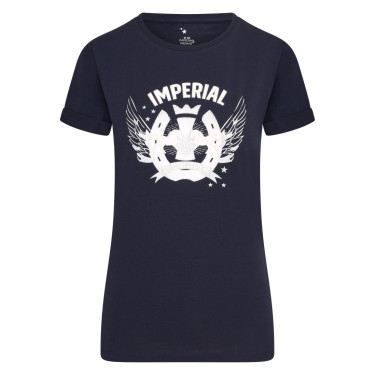 T-shirt Imperial Riding Glow Marineblauw