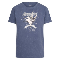 T-shirt Imperial Riding Blossom Bleu marine