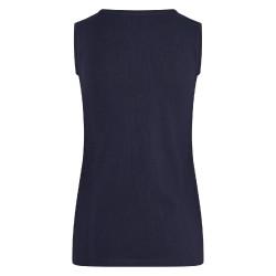 Imperial Riding Smiley Flowers tanktop Marine BGA Blauw