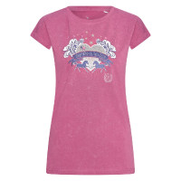 T-shirt Imperial Riding Rocky Zwarte bloem