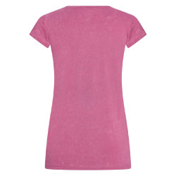 T-shirt Imperial Riding Rocky Zwarte bloem