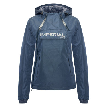 Anorak jas Imperial Riding Daisy Marineblauw