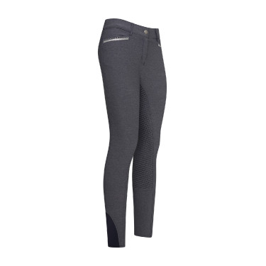Imperial Riding El Capone FullGrip rijbroek Denim Blauw