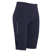 Korte legging Imperial Riding Swim and Ride Fullgrip Marineblauw