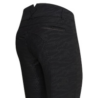 Imperial Riding El Capone hoge taille AOP FullGrip broek Zwarte zebra