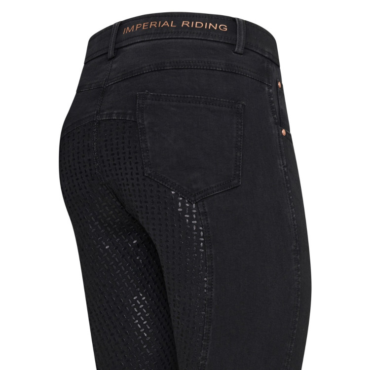 Rijbroek Imperial Riding Denim Winter FullGrip Rijbroek Imperial Riding Denim Winter FullGrip