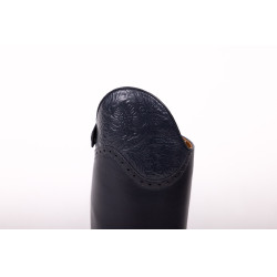 Imperial Riding Olania Lange/Brede rijlaarzen Marine / bloem Blauw