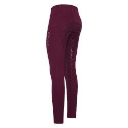 HV Polo Luci FullGrip paardrijlegging Donker bes Rood HV Polo Luci FullGrip paardrijlegging Donker bes Rood