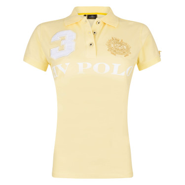 Polo Favouritas EQ HV Polo Vanille Geel Polo Favouritas EQ HV Polo Vanille Geel