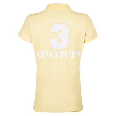 Polo Favouritas EQ HV Polo Vanille Geel Polo Favouritas EQ HV Polo Vanille Geel