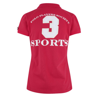 Polo Favouritas EQ HV Polo Ruby rose Rood Polo Favouritas EQ HV Polo Ruby rose Rood