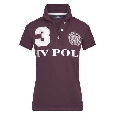 Polo Favouritas EQ HV Polo Pruim / zilver Bordeaux Polo Favouritas EQ HV Polo Pruim / zilver Bordeaux