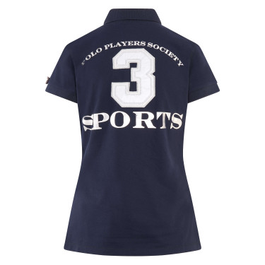 Polo Favouritas EQ HV Polo Marine / zilver Blauw Polo Favouritas EQ HV Polo Marine / zilver Blauw