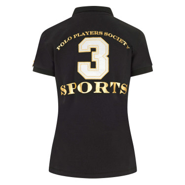 Polo Favouritas EQ HV Polo Zwart / goud Polo Favouritas EQ HV Polo Zwart / goud