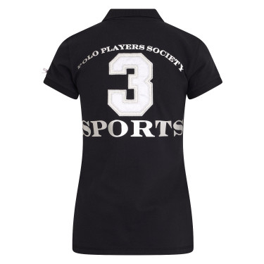 Polo Favouritas EQ HV Polo Zwart zilver Polo Favouritas EQ HV Polo Zwart zilver