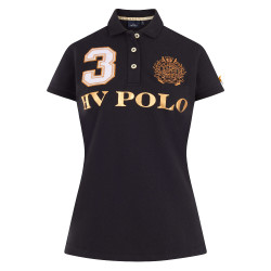 Polo Favouritas EQ HV Polo Zwart / roze Goud