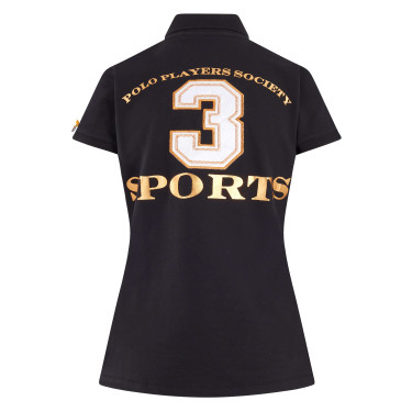 Polo Favouritas EQ HV Polo Zwart / roze Goud Polo Favouritas EQ HV Polo Zwart / roze Goud