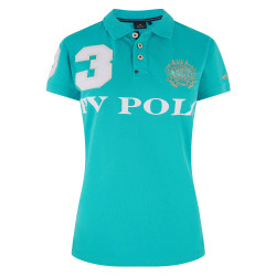 Polo Favouritas M. EQ HV Polo Turkoois blauw Polo Favouritas M. EQ HV Polo Turkoois blauw