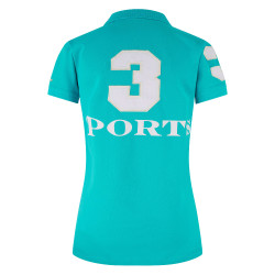 Polo Favouritas M. EQ HV Polo Turkoois blauw Polo Favouritas M. EQ HV Polo Turkoois blauw