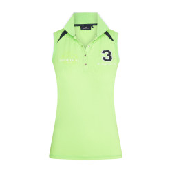 Mouwloos poloshirt Favouritas Tech HV Polo Limoengroen Mouwloos poloshirt Favouritas Tech HV Polo Limoengroen