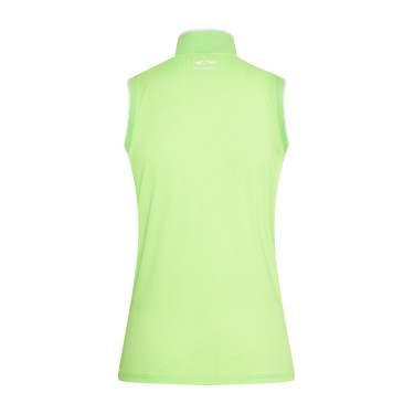 Mouwloos poloshirt Favouritas Tech HV Polo Limoengroen Mouwloos poloshirt Favouritas Tech HV Polo Limoengroen
