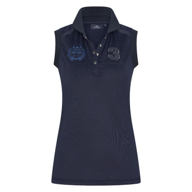 Mouwloos poloshirt Favouritas Tech Luxury HV Polo Marineblauw