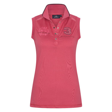 Mouwloos poloshirt Favouritas Tech Luxury HV Polo Aardbei Rood