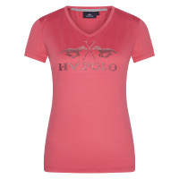 T-shirt Favouritas Limited tech HV Polo Bright coral