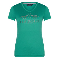 T-shirt Favouritas Limited tech HV Polo Groene palm
