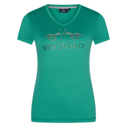 T-shirt Favouritas Limited tech HV Polo Groene palm