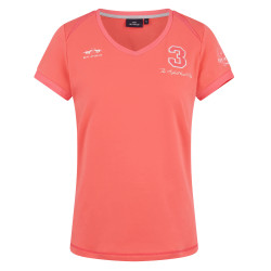 T-shirt Favouritas Tech korte mouw HV Polo Helder koraal Oranje T-shirt Favouritas Tech korte mouw HV Polo Helder koraal Oranje