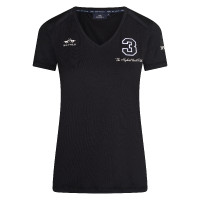 T-shirt Favouritas Tech korte mouw HV Polo Zwart