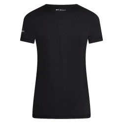 T-shirt Favouritas Tech korte mouw HV Polo Zwart